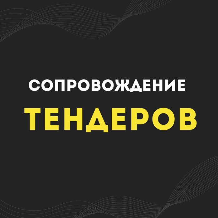 Сопровождение Тендер госзакуп