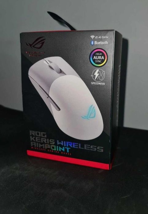 Mouse Gaming Wireless Bluetooth Fir ASUS ROG Keris AimPoint 36K Dp Nou