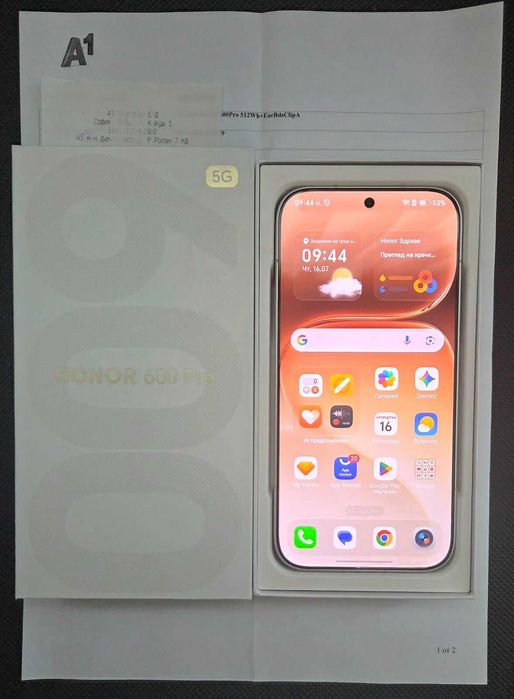 Honor 600 Pro 512GB с Гаранция