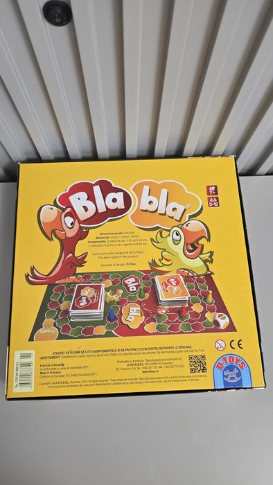 Joc educativ dar si de societate -Bla Bla D-Toys