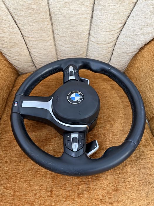 Volan + Airbag BMW Seria 5 6 7 F10 F11 F07 F01 F02 F12 F13 F06
