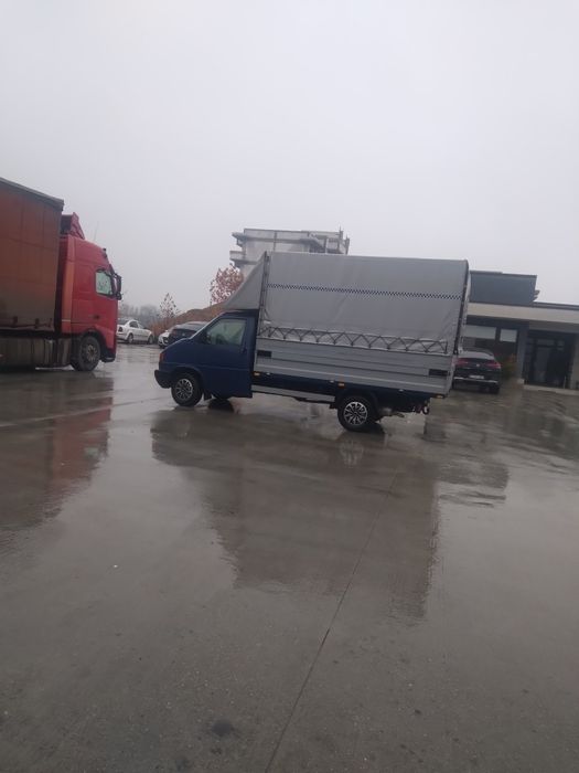 Vând Volkswagen camionetă transporturi T4 cu prelată 2,5TDI,102 CP
