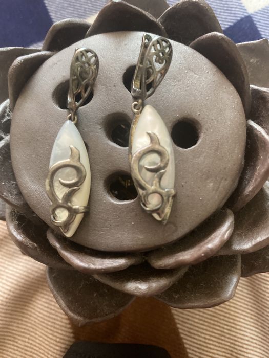 Серьги серебро925 проба