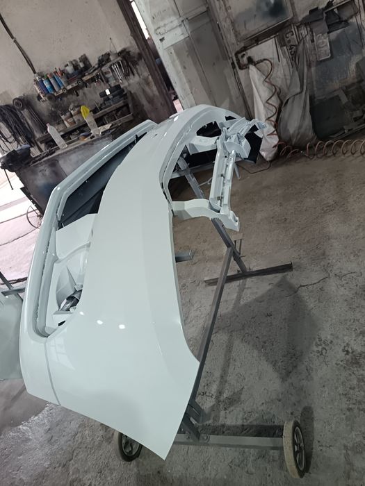 Bară față Dacia Logan 2 Facelift an 2018 2019 2020 albă