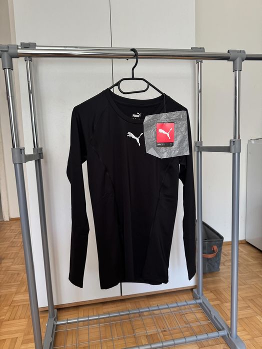 Bluză Puma Liga Baselayer Tee LS neagră