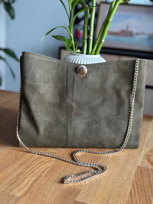 Geanta/plic Zara kaki