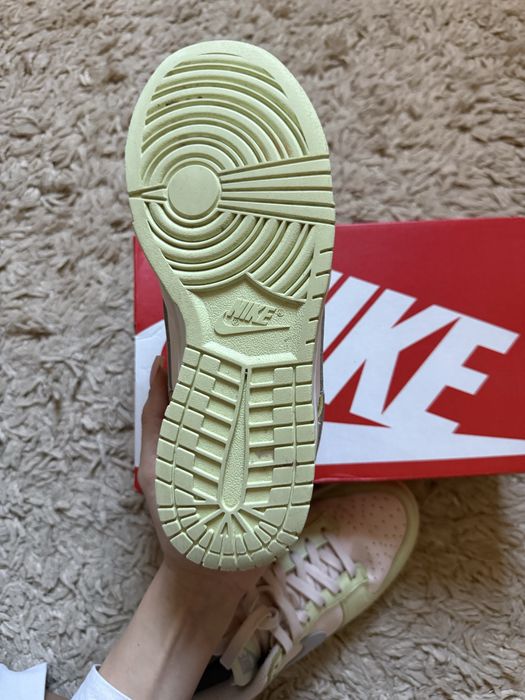 nike dunk low lime