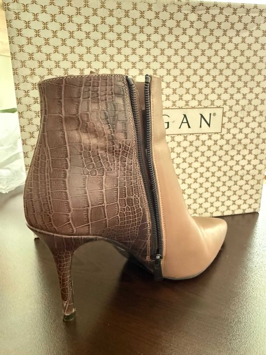 Кожени боти на ток Tergan