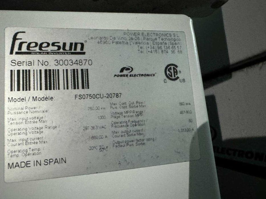 FreeSun солнечные инверторы