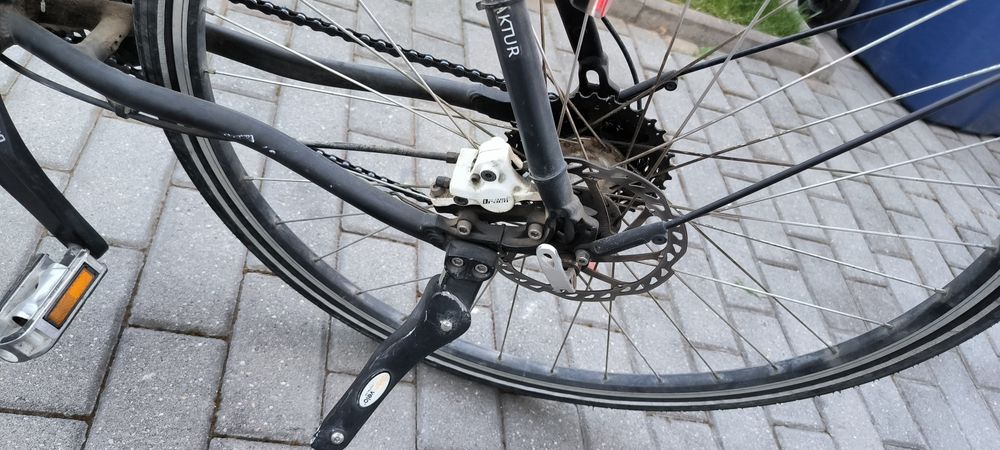 Bicicleta trekking Black Cross mărime L