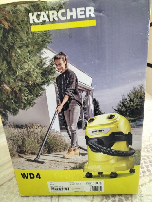 Новый строительный пылесос.  Новый