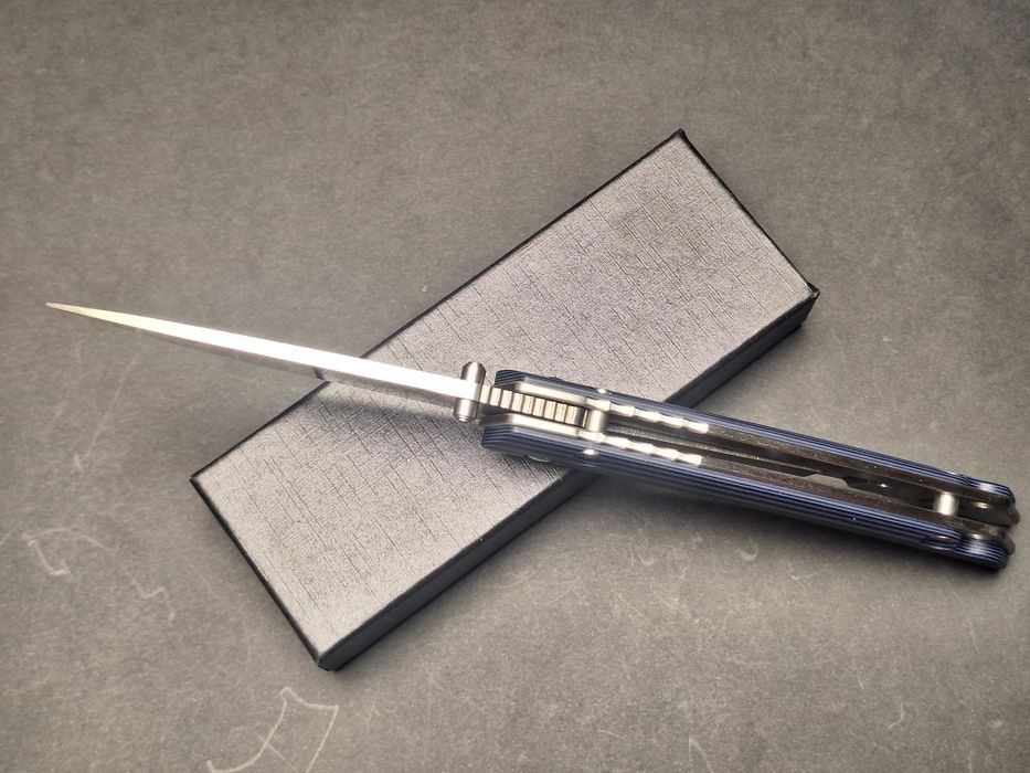 Сгъваем нож-стомана D2,дръжка G10