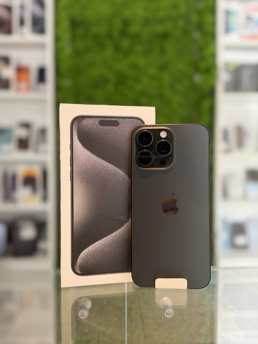 iPhone 15 Pro Max 512Gb Black/Nou/Garantie 12 luni @atsgsm.ro