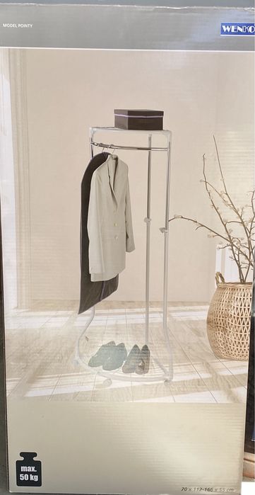 Ъглова закачалка за дрехи и обувки на WENKO