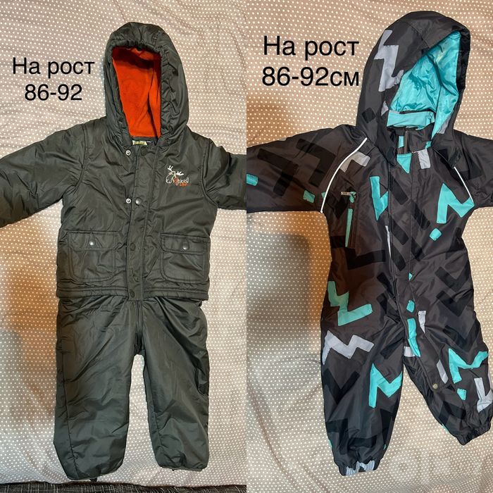 Детские куртки и комбинезоны