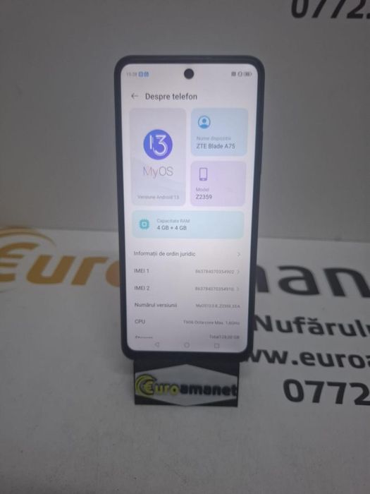 Telefon mobil ZTE Blade A75, 128GB -N2-