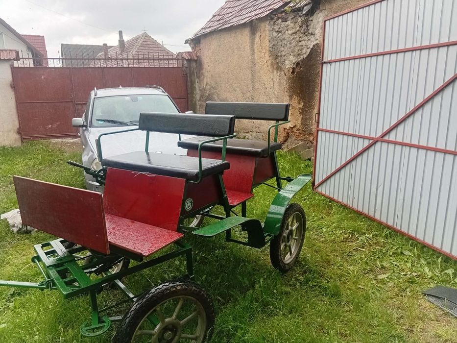 Vând trăsuri pentru ponei și cai mari aduse din germania.