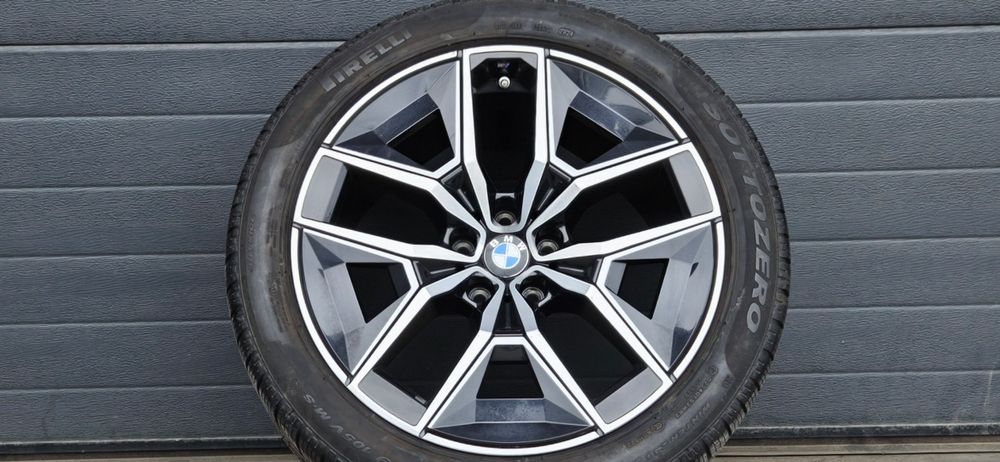 Jante Roti BMW seria 5 G60 G61 i5 M pachet 2 dimensiuni / echipare iarna DOT 2024 Pirelli Winter cu steluță / 275 40 19 - 245 45 19