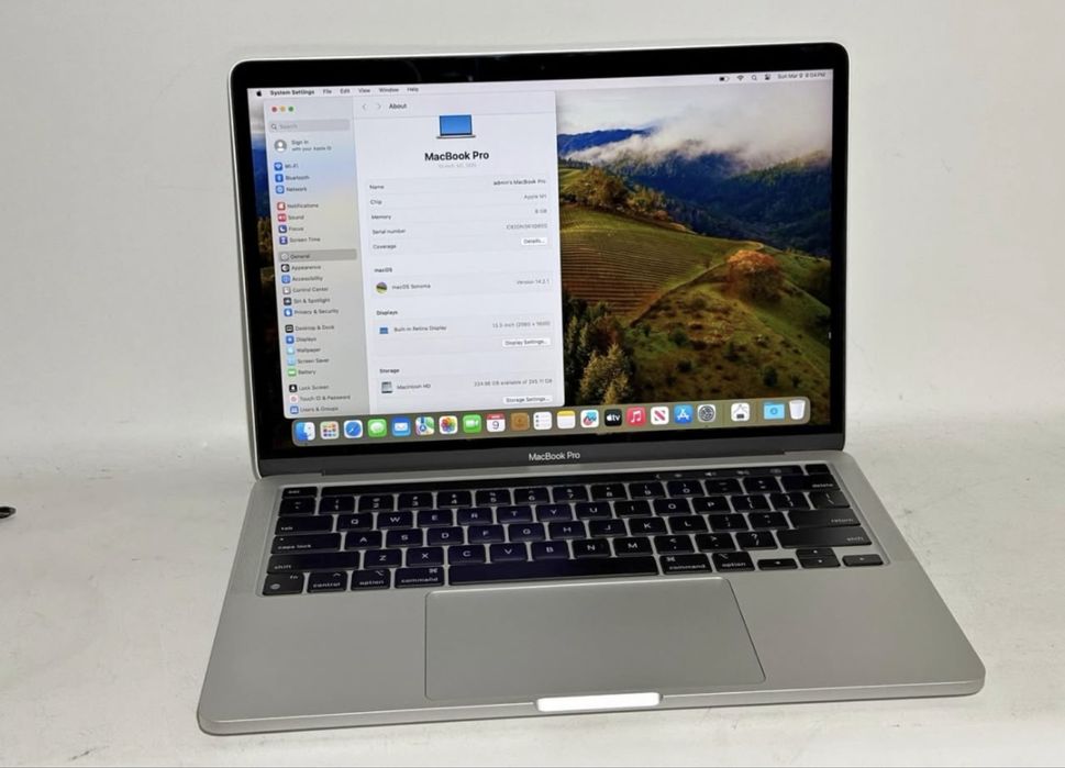 Macbook pro 2020 m1