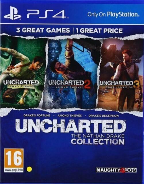 Uncharted Nathan Drake Collection PS4 (импорт, English)