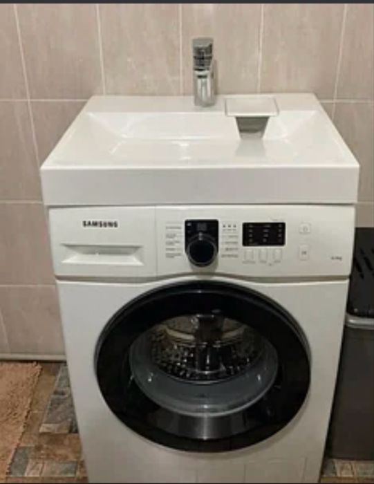 Раковина над стиральной машиной