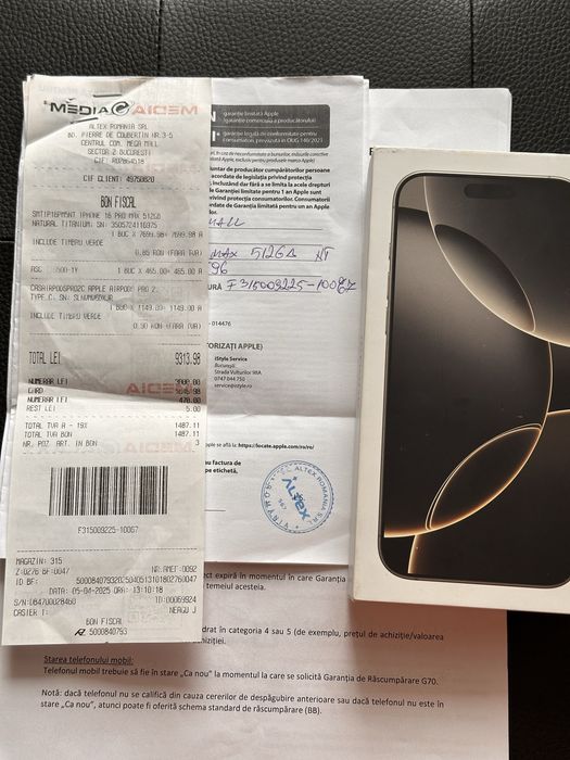 Iphone 16 pro max 512 Gb