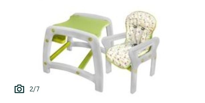 Scaun 2 in 1 juju eat&play