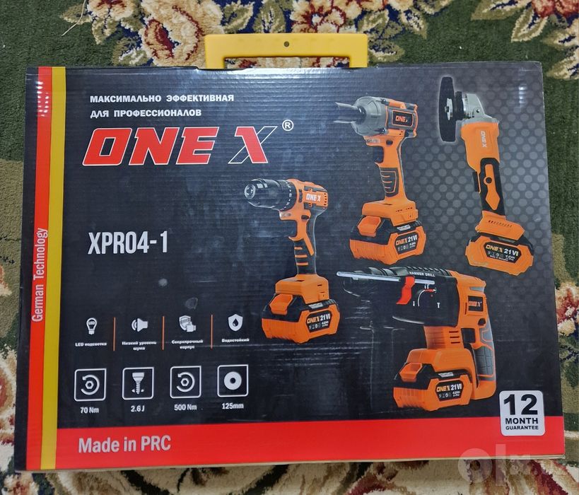 ONE X 4 tasi 1 da yangi ochilmagan