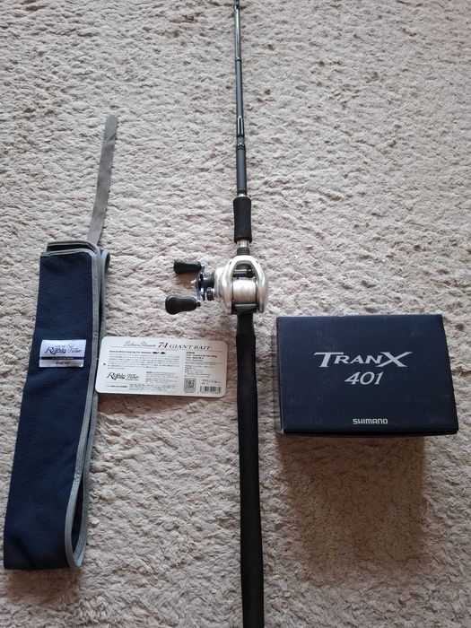 Ripple Fisher 74 и Shimano Tranx 401