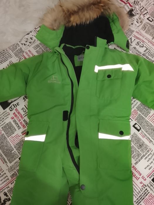 Зимний теплый комбинезон