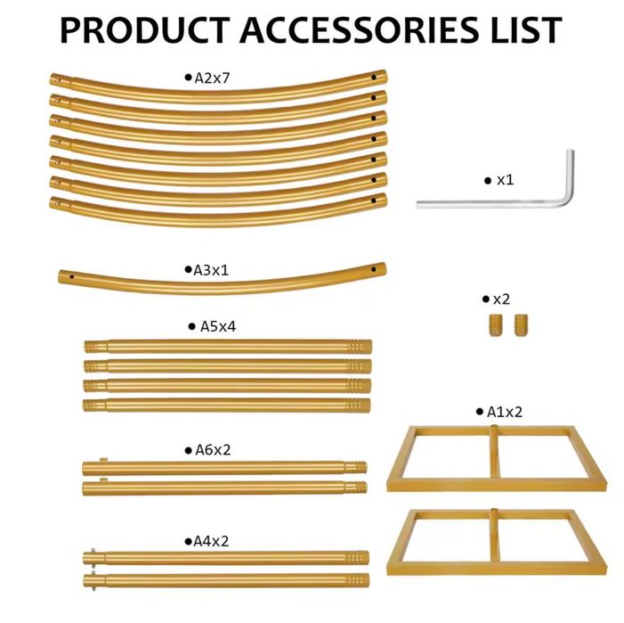 Arcadă pentru decor, baloane. 2,4x2,1m