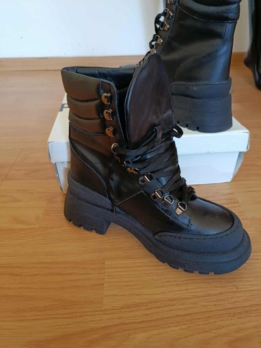 Ghete din piele naturala, mărimea 39
