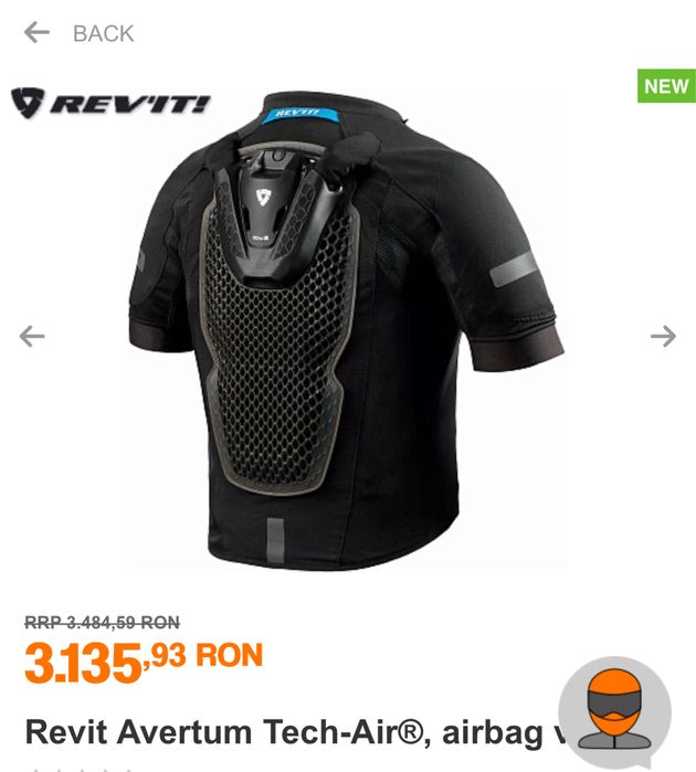 vesta airbag tech air