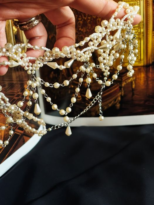 Стилно готик колие/чокър ,ръчна изработка 
Ръчна изработка