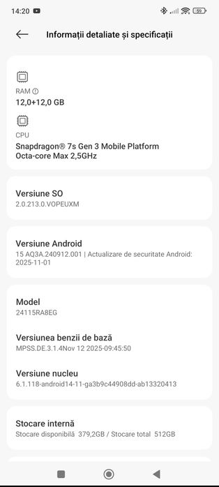 Redmi note 14 pro plus 12ram