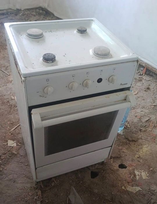 Газ плита рабочий