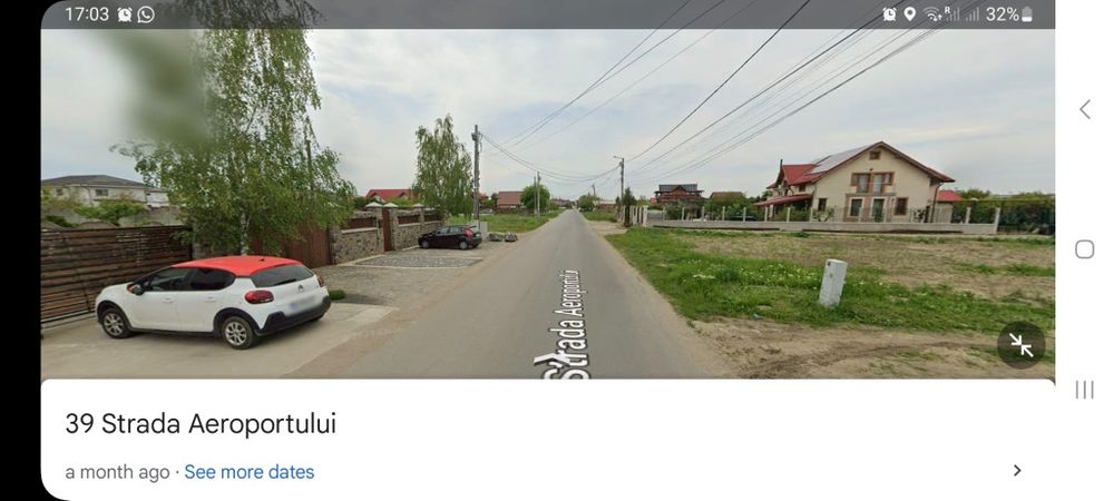 Teren Cornetu, Aeroportului