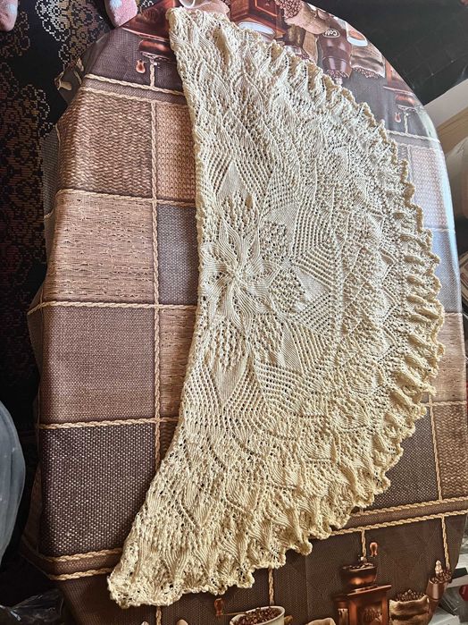 плетена покривка кръг 130 мм