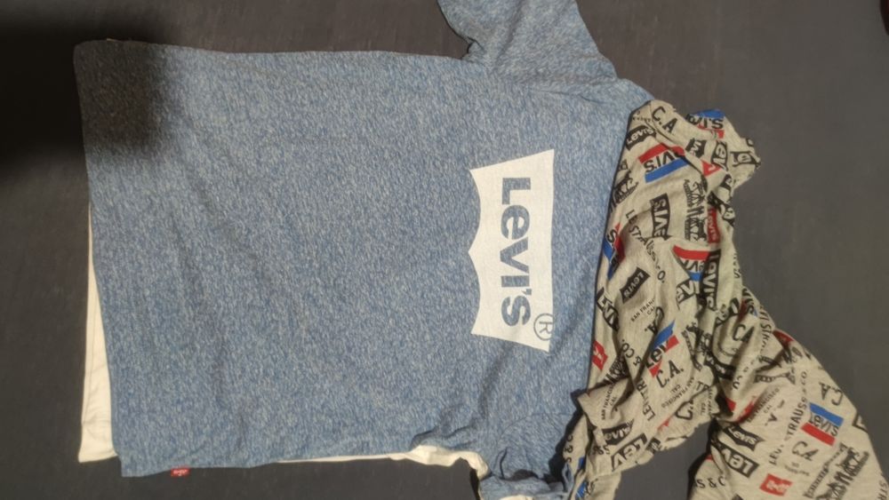 Levi's троен комплект момчешки тениски