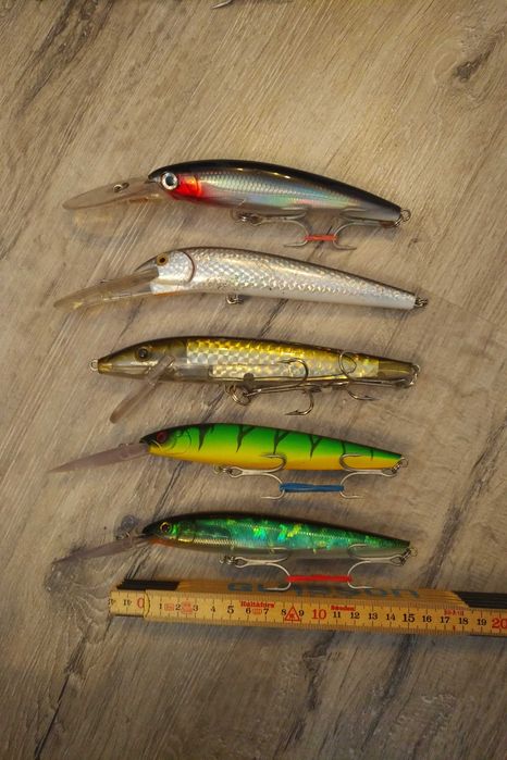 Воблери Rapala Sliver, Illex,Duo, YoZuri Salmo!