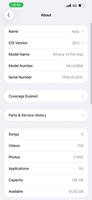 Iphone 13 pro max 100% Battery Health