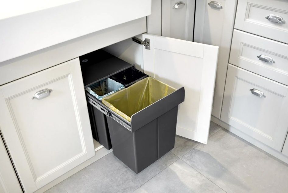 Вградена кофа за отпадъци, Кош за боклук за вграждане