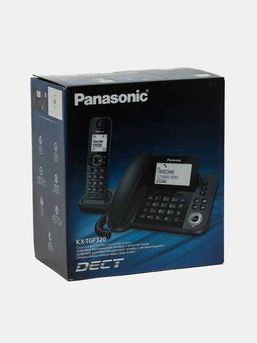 Радиотелефон Panasonic KX-TGF320, Черный