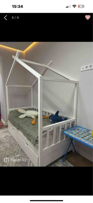 Детская кровать из сосны