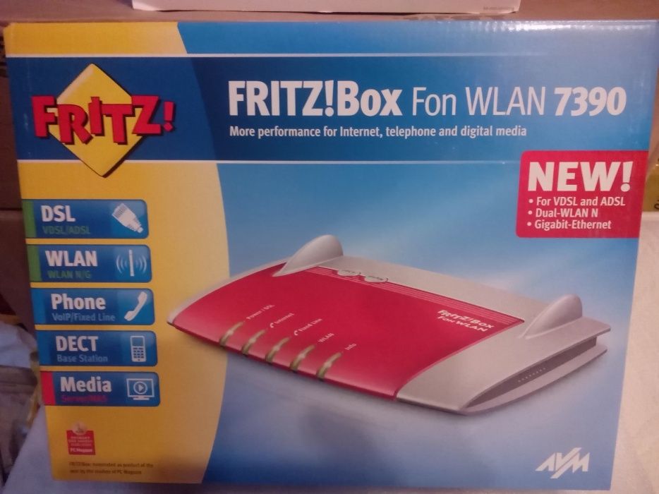 Fritz box 7390 чисто нов