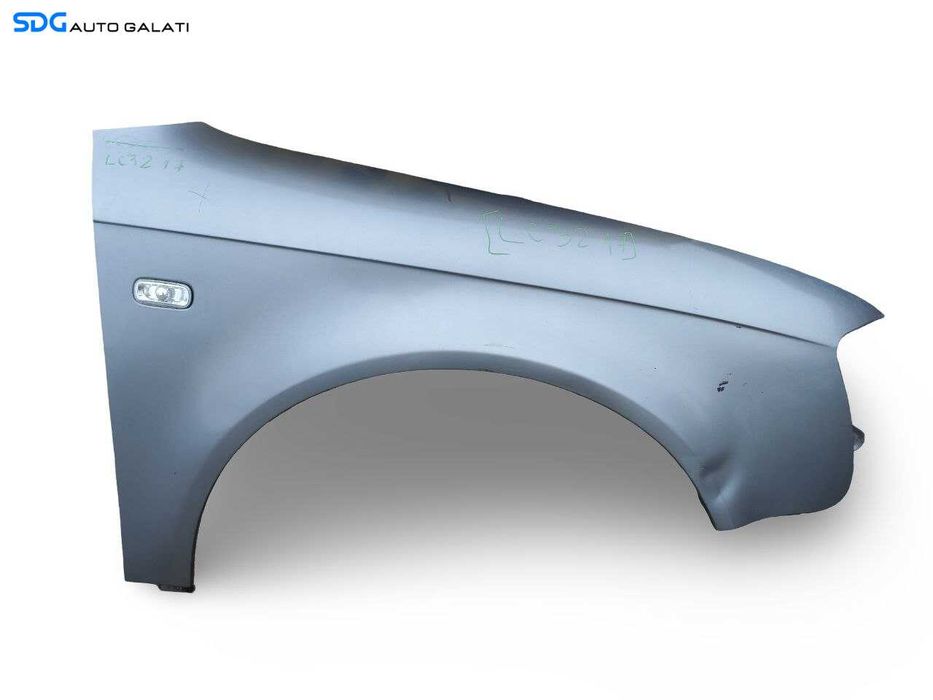 Aripa Dreapta Fata cu Imperfectiuni Ondulatii Audi A4 B7 2004 - 2008 Culoare Gri Inchis [LC3217]