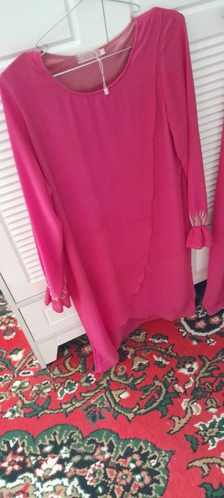 Шифон двойка астарли енгида козлари бор запахли олди