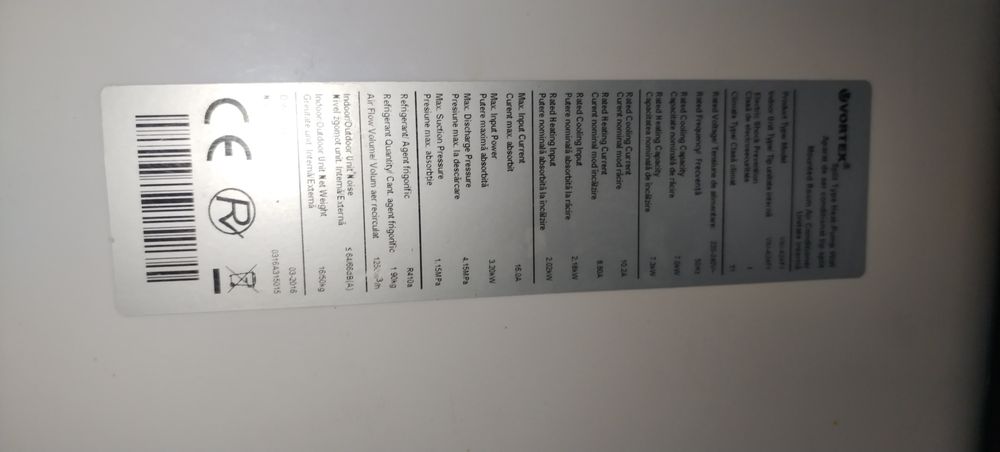 Vând aer condiționat
