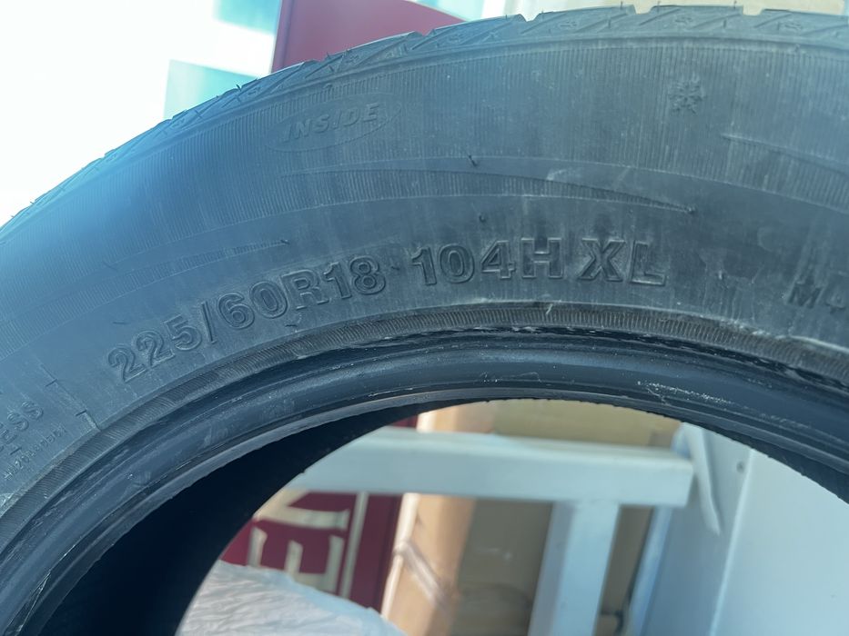 Продам шины б/у 50% остаток