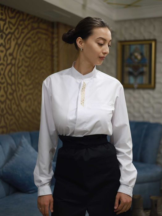 Спецодежда. Рубашка персонал:официант/медик/повар/офис